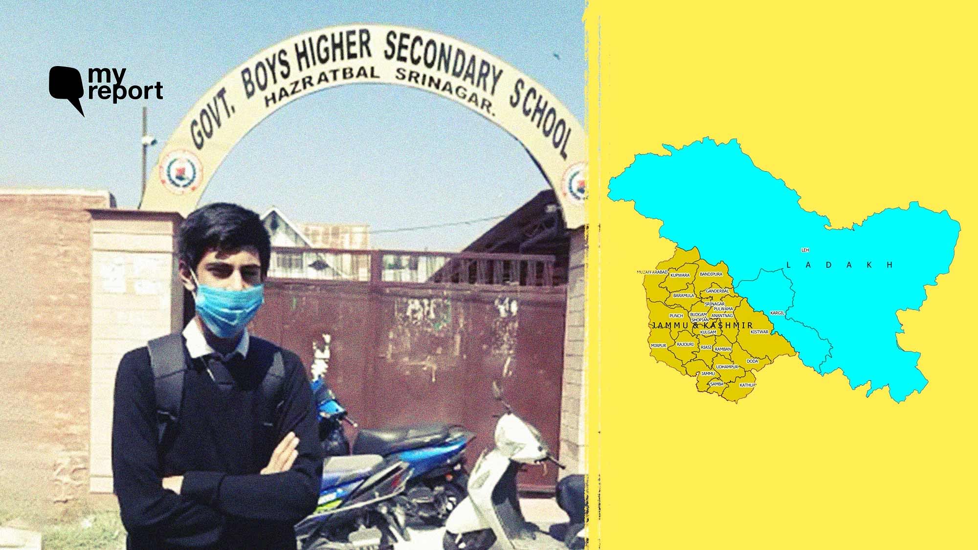 Mohsin Ali from Kashmir vlogs his experience of attending school after a year amid the coronavirus pandemic.&nbsp;