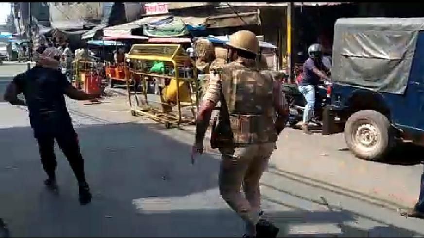Visuals of protests in Hathras following the rape and death of the 19-year-old Dalit girl.
