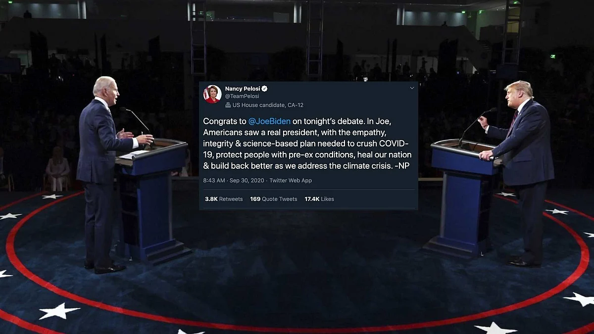 Prominent Democrats Nancy Pelosi, Alexandria Ocasio-Cortez and Elizabeth Warren were quick to react to the debate.