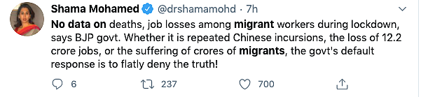 Data on Umar, SSR, But None on Migrant Workers: People Tweet Shock