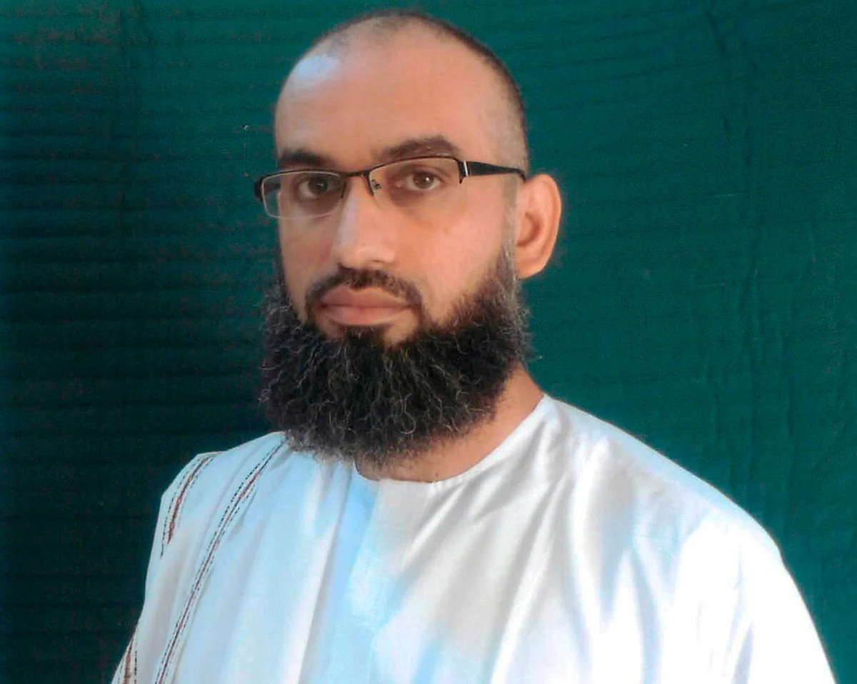 Ammar al-Baluchi, after his capture at Guantanamo Bay.