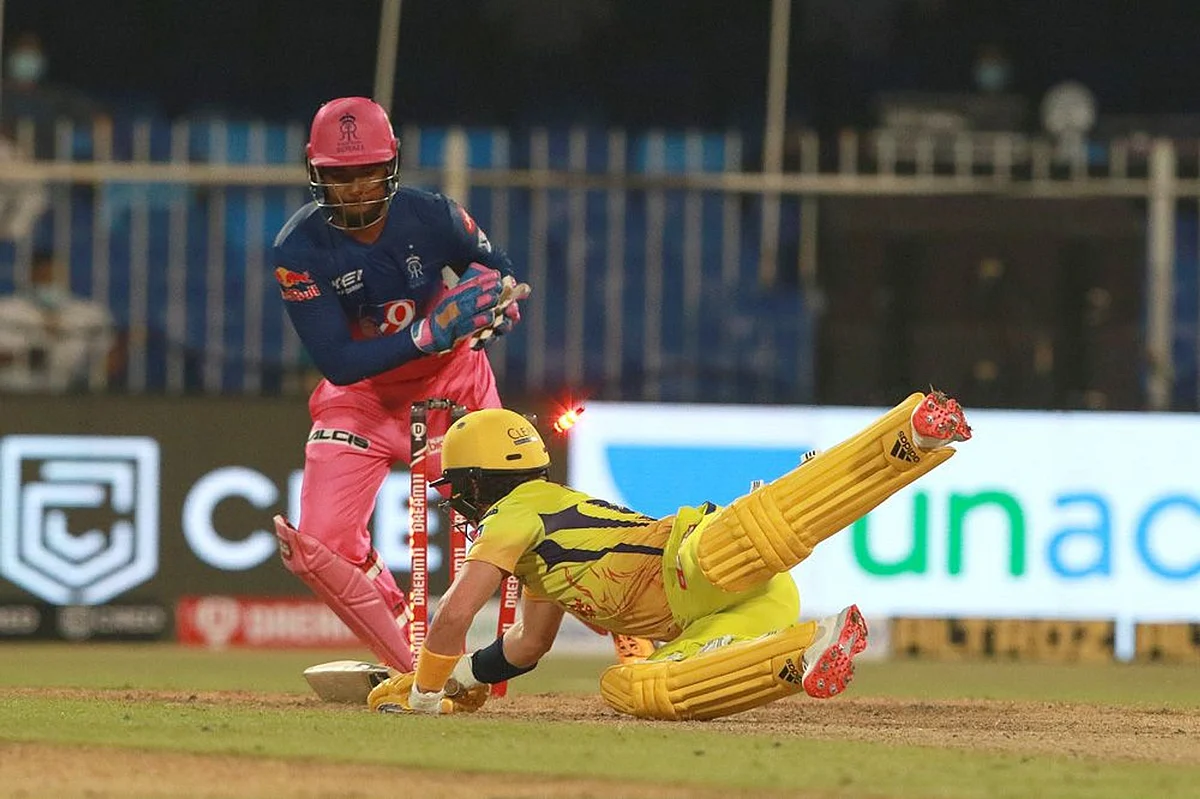 Sanju Samson was the first keeper after almost three and a half matches to effect a stumping and second followed the next ball