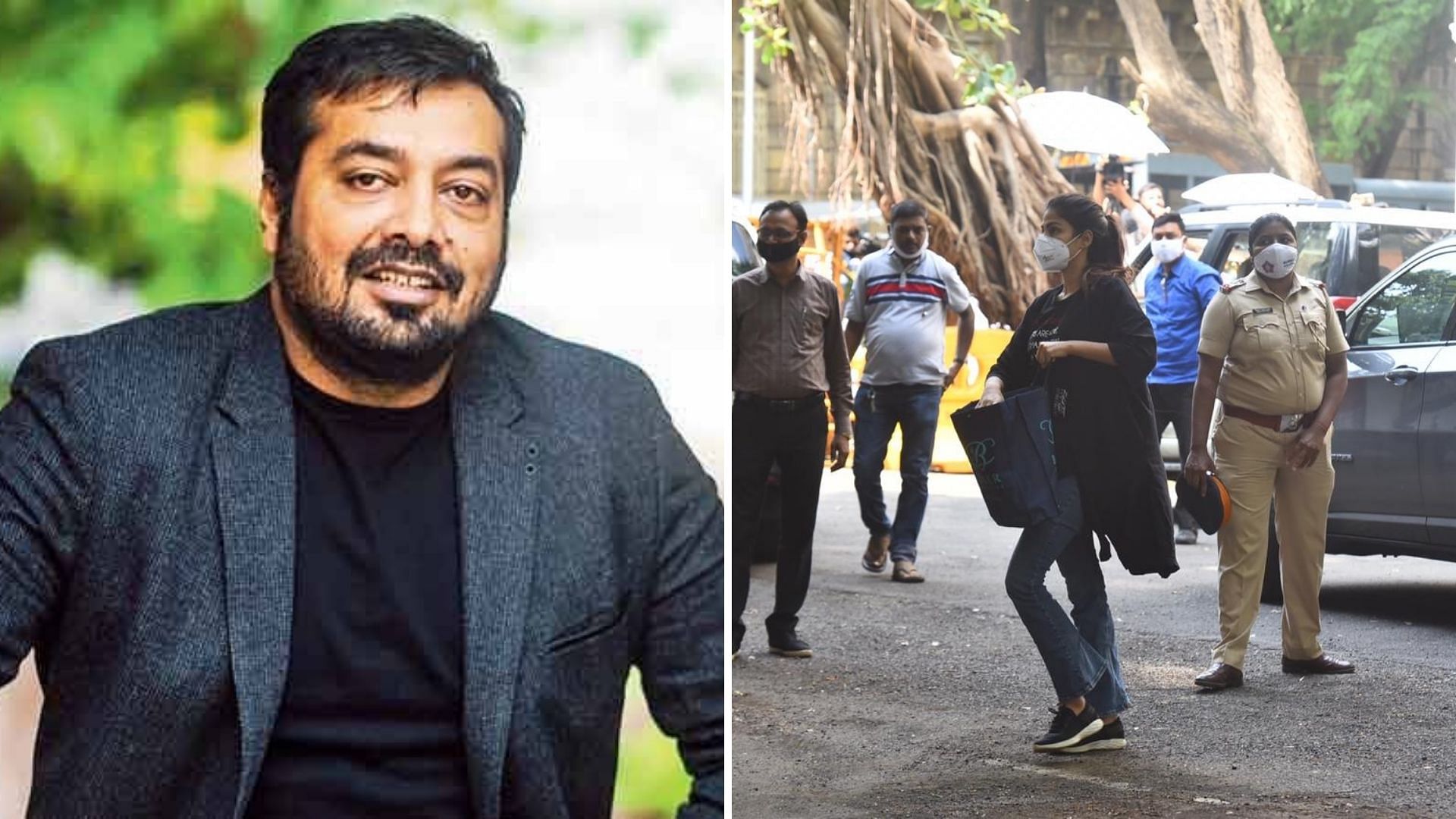 Anurag Kashyap comes out in support of Rhea Chakraborty. 