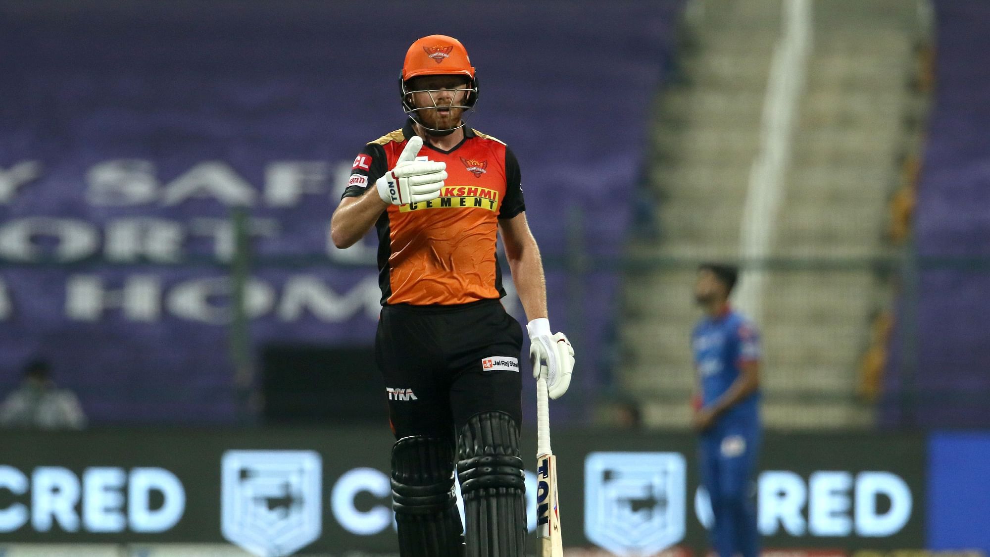 Bairstow scored 53 runs against Delhi and helped Hyderabad win their first game in IPL 2020.