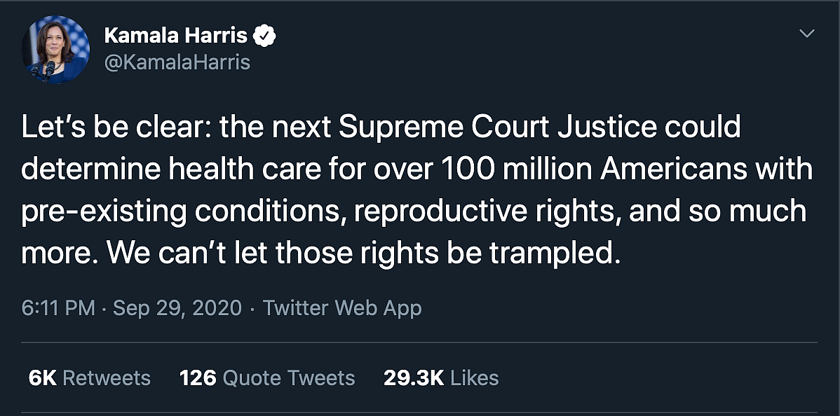 ‘Spoke Truth’: Kamala Harris Fiercely Tweets in Support of Biden