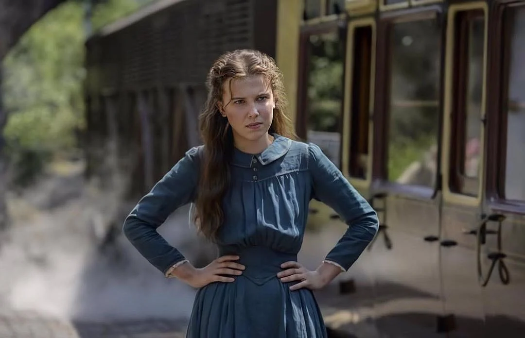 Millie Bobby Brown as Enola Holmes.