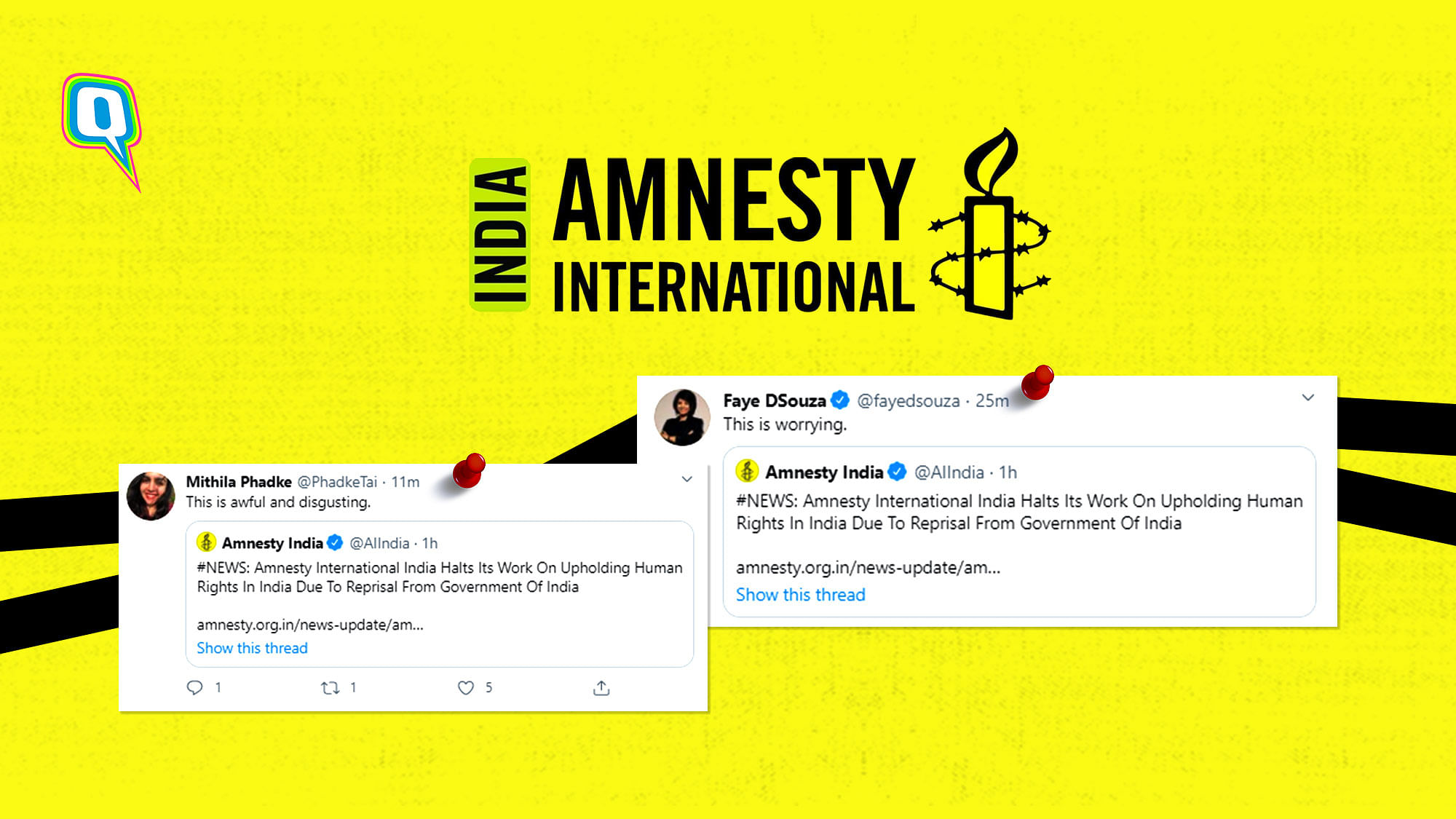 Amnesty International Halts Work In India, Twitter Is Worried 