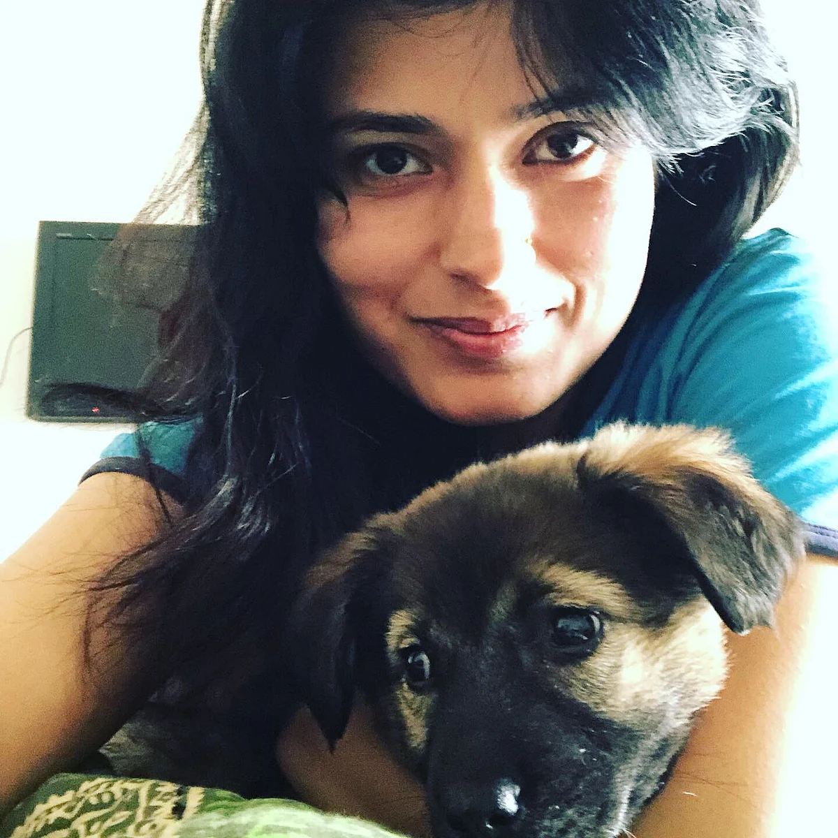 Baby Cheeku and I 