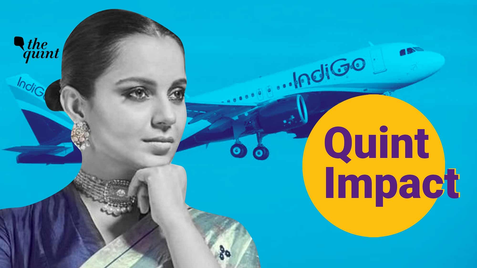 DGCA has asked Indigo airlines for a report on alleged ‘safety violations’ by media persons onboard a flight from Chandigarh to Mumbai, on 9 September, trailing actor Kangana Ranaut, who was on the same flight.