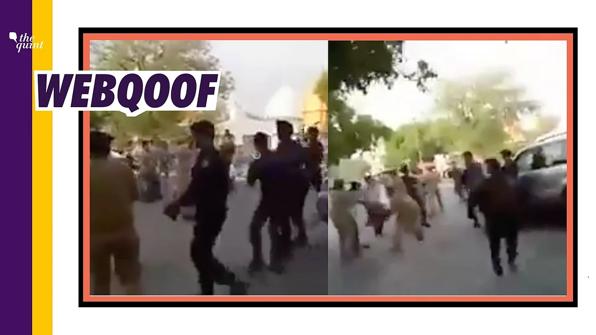 An old incident of student activists blocking the convoy of UP Chief Minister Yogi Adityanath has been revived to claim as recent.