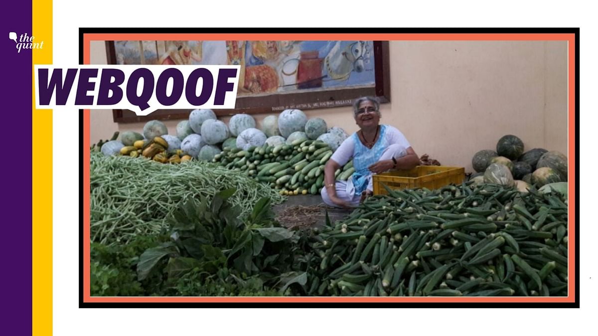 That’s Sudha Murty But She Isn’t Selling Vegetables Near a Temple