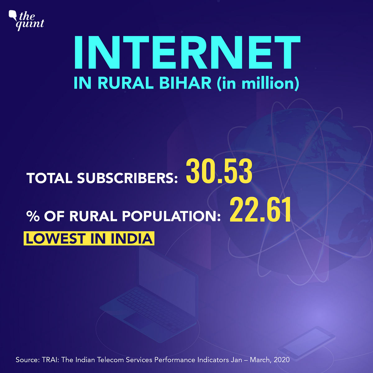 PM Narendra Modi inaugurated a project to connect all 45,945 villages of Bihar with optical fibre internet service.