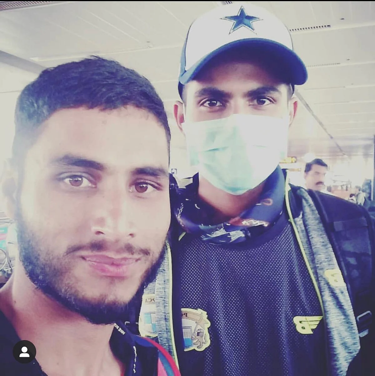 One of finest Indian cricketers Shubham Gill, with Shabir ‘Lefty’