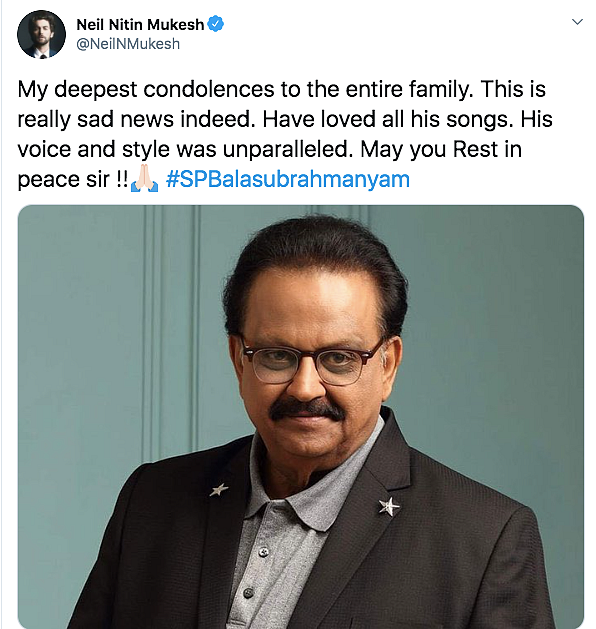Rajinikanth, Salman, Others Mourn Demise of SP Balasubhramanyam
