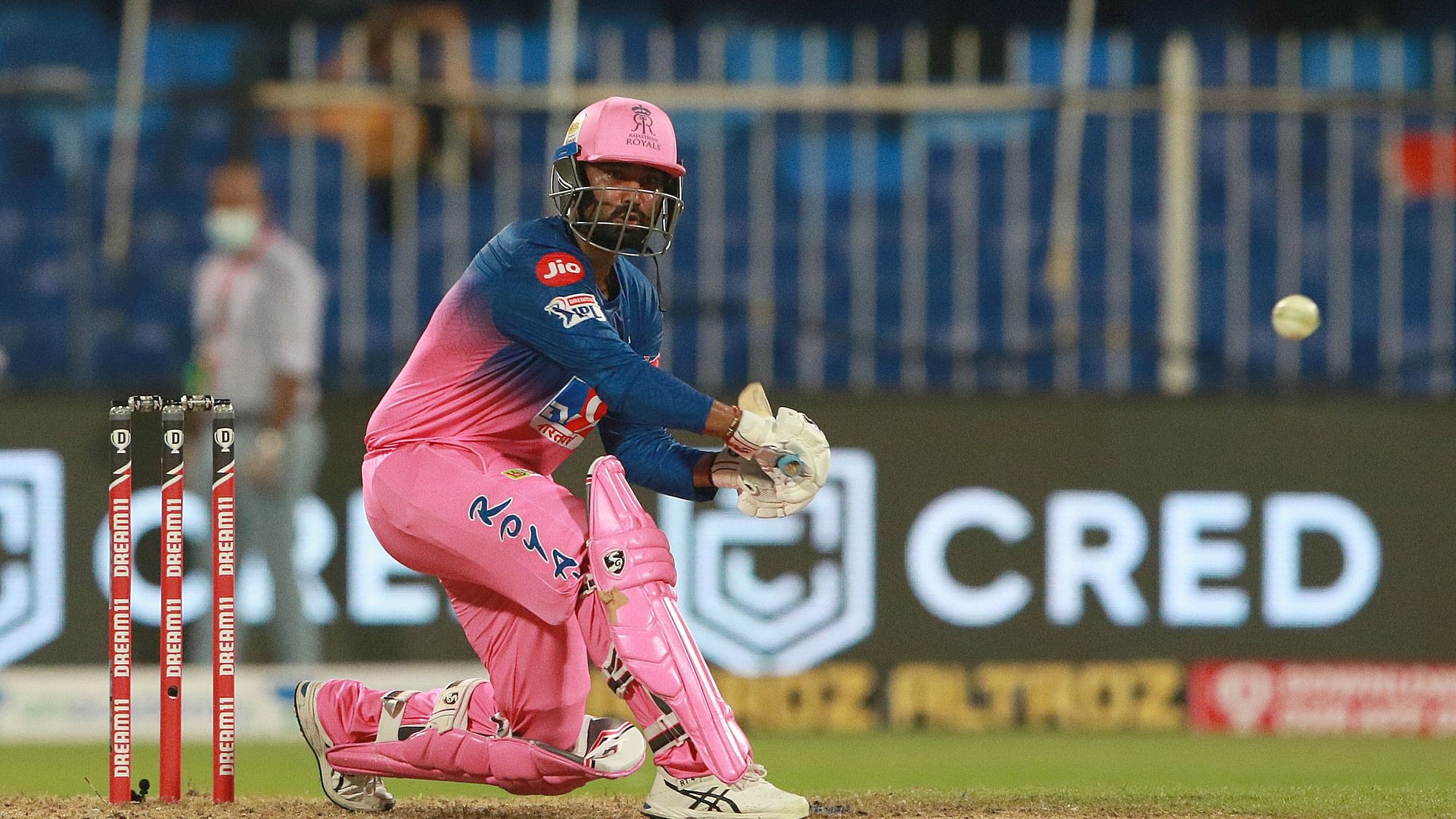 Rajasthan Royals’ Rahul Tewatia played one of the comeback innings of the IPL by scoring 45 runs in his last 12 balls after 8 (19).