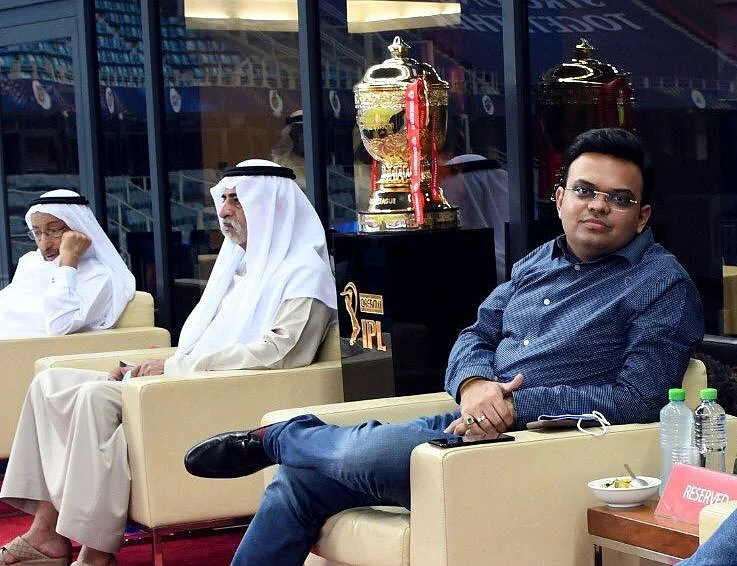 BCCI Secretary Jay Shah along with local dignitaries during IPL 2020