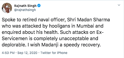Ex-Navy Officer Who Was Attacked Says Uddhav Should Resign