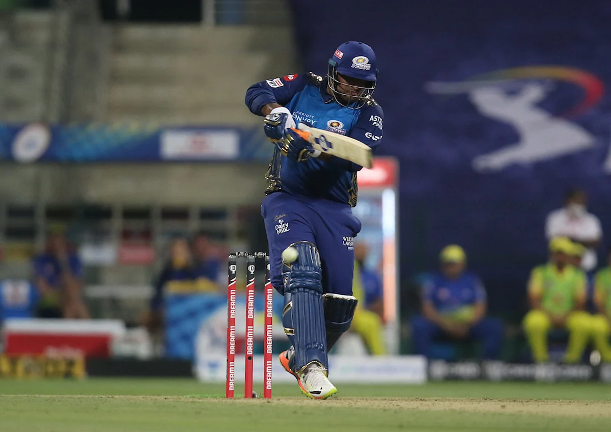 Saurabh Tiwary, in his first IPL game in three years, smashed the first six of the season.