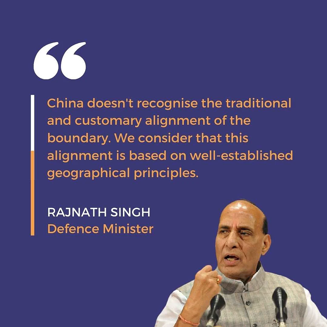 ‘China Doesn’t Recognise Boundary Alignment’: Rajnath in Lok Sabha