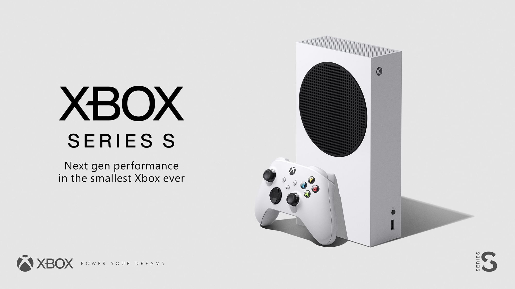The Xbox Series S is the smallest Xbox till date.