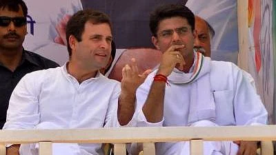 File image of Rahul Gandhi and Sachin Pilot.