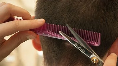 A man was rewarded with Rs 60,000 for giving a haircut to a minister.