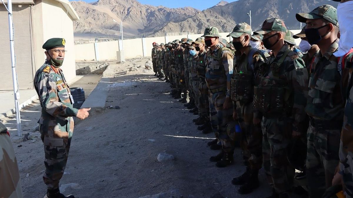 Indian Army Chief General MM Naravane Concludes Visit to Ladakh