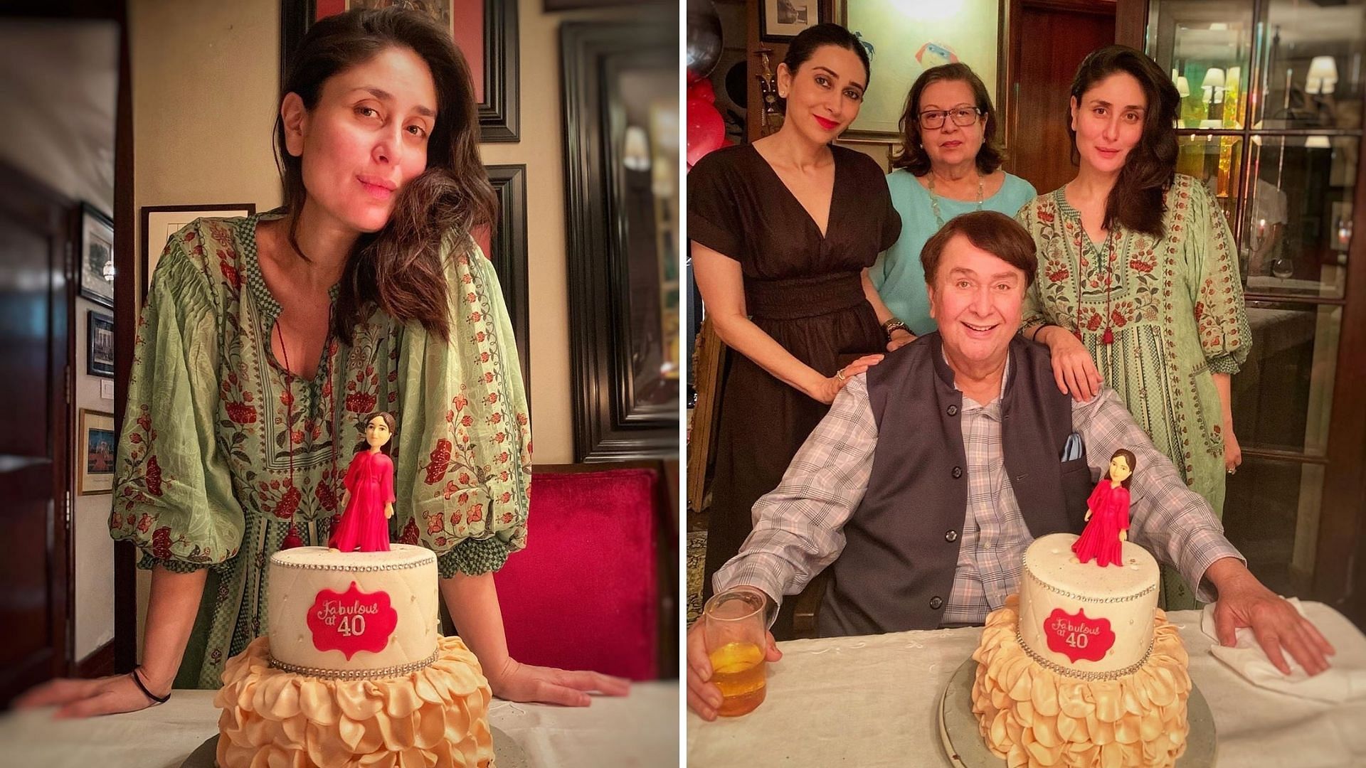 Kareena Kapoor celebrates her 40th birthday.
