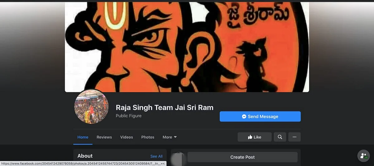 Banned or Not, Raja Singh’s Fan Pages Are All over Facebook