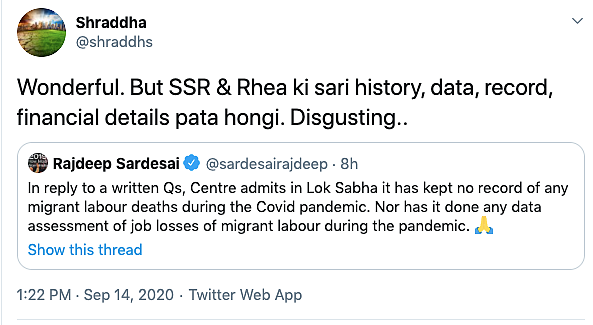 Data on Umar, SSR, But None on Migrant Workers: People Tweet Shock