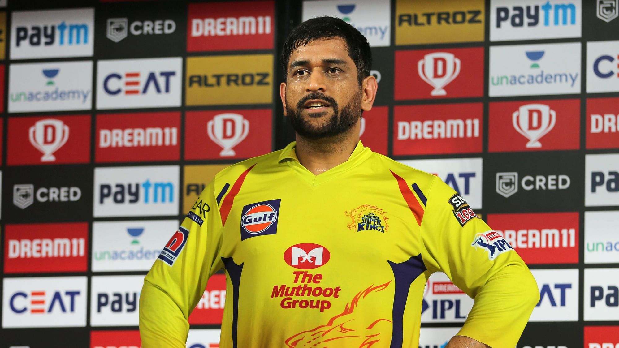MS Dhoni reveals why he hasn’t been coming out to bat higher up the order for CSK.