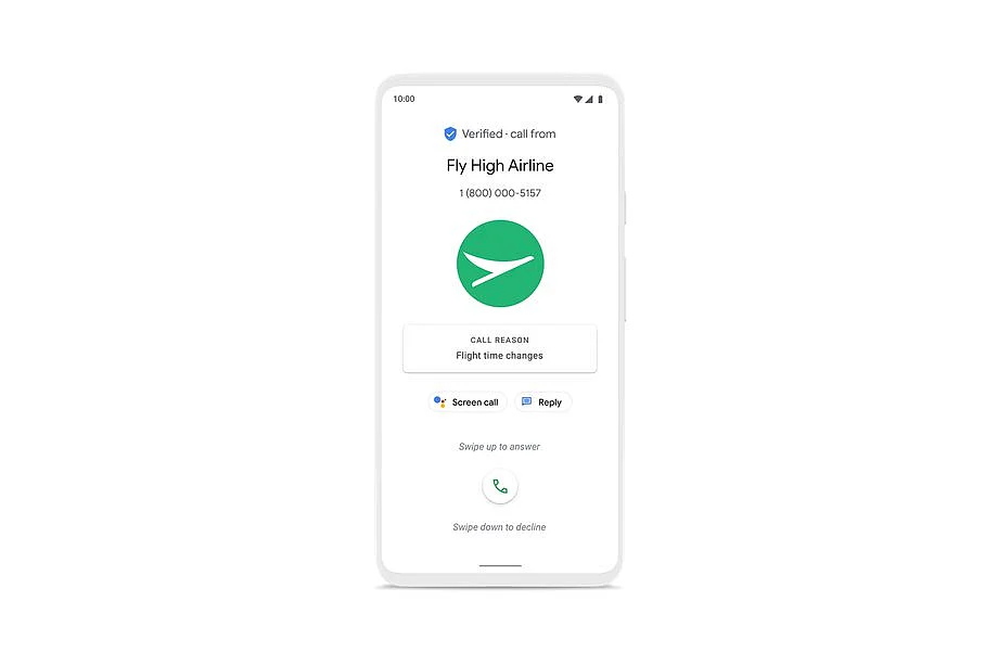 Users can use the caller information to decide whether to accept or reject a call.