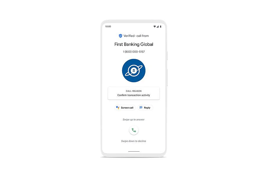 Phone calls from banks will also have a feature where you can see the reason why they are calling. 