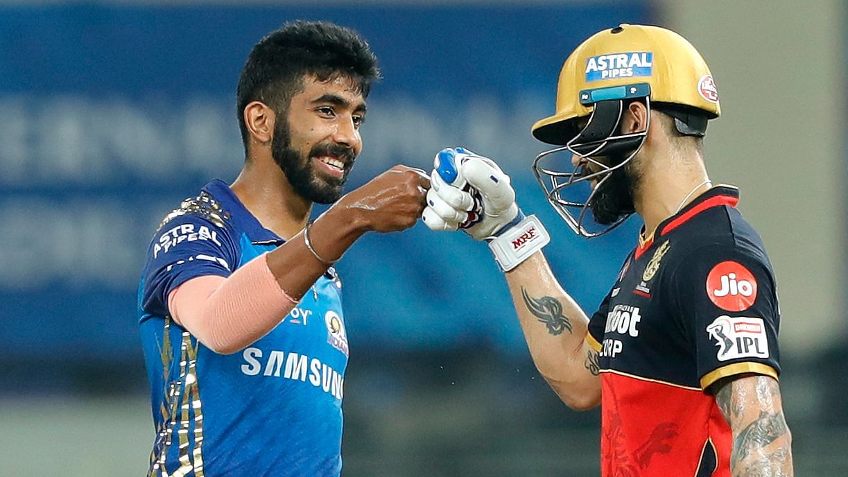Virat Kohli and AB de Villiers scored the required runs off pacer Jasprit Bumrah to win two points for RCB.
