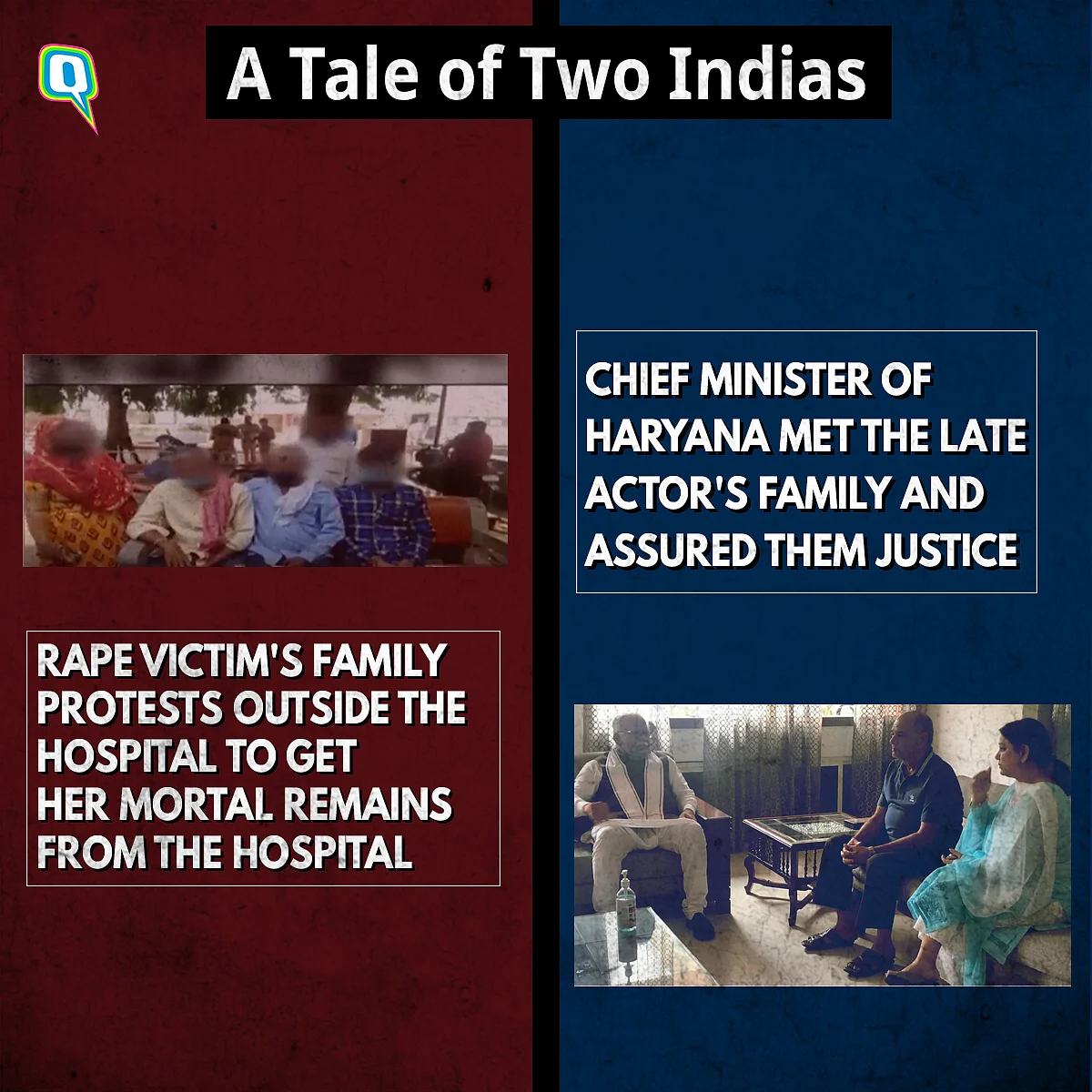 A Tale of Two Indias: Sushant vs Hathras Rape Victim's Death