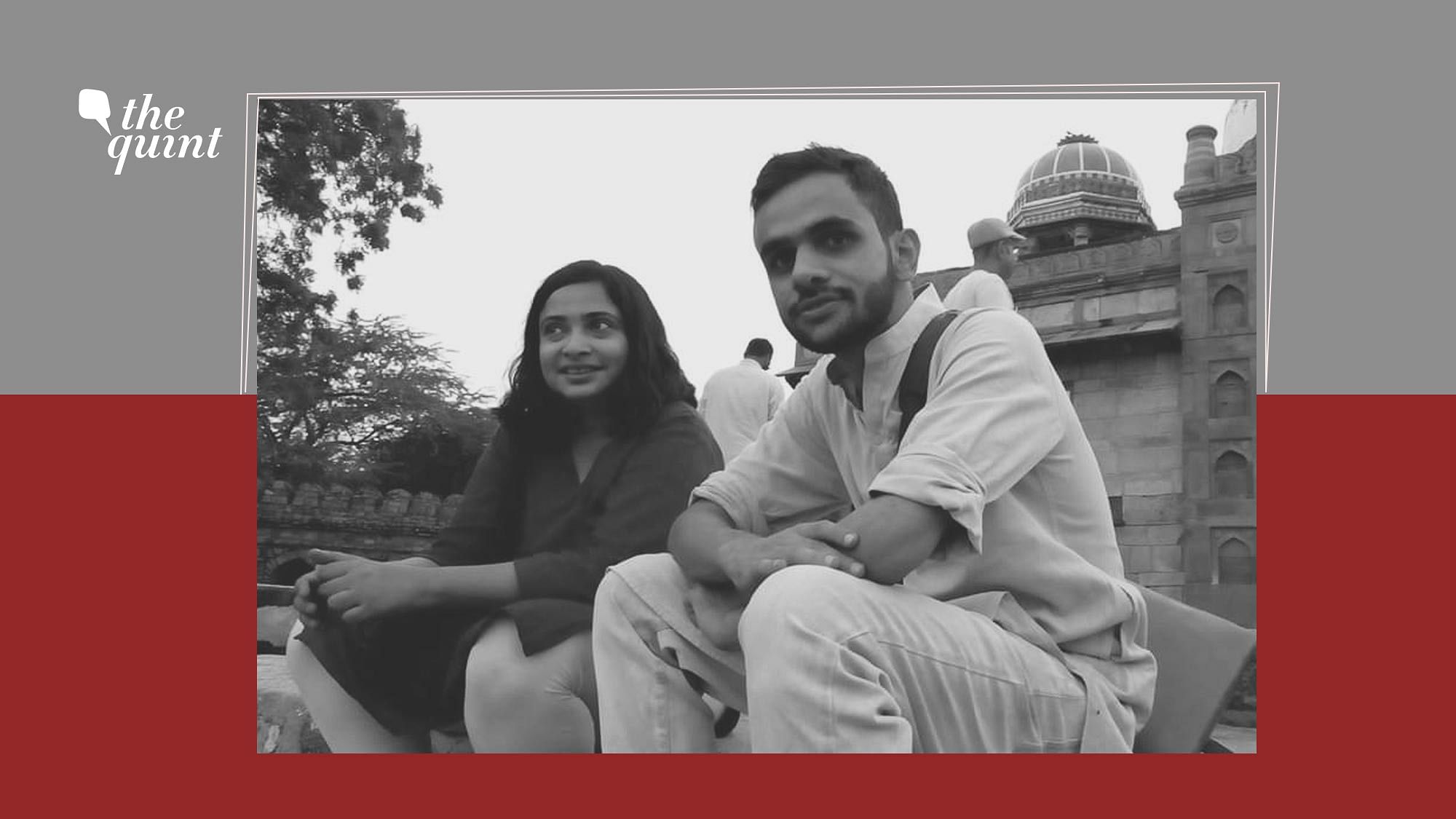 “Being close to Umar Khalid, along with a few others, his blisters are mine. We share the pain, the intermittent respites, and get thrown back to the pain again just when we were getting comfortably numb,” his friend Banojyotsana Lahiri said.