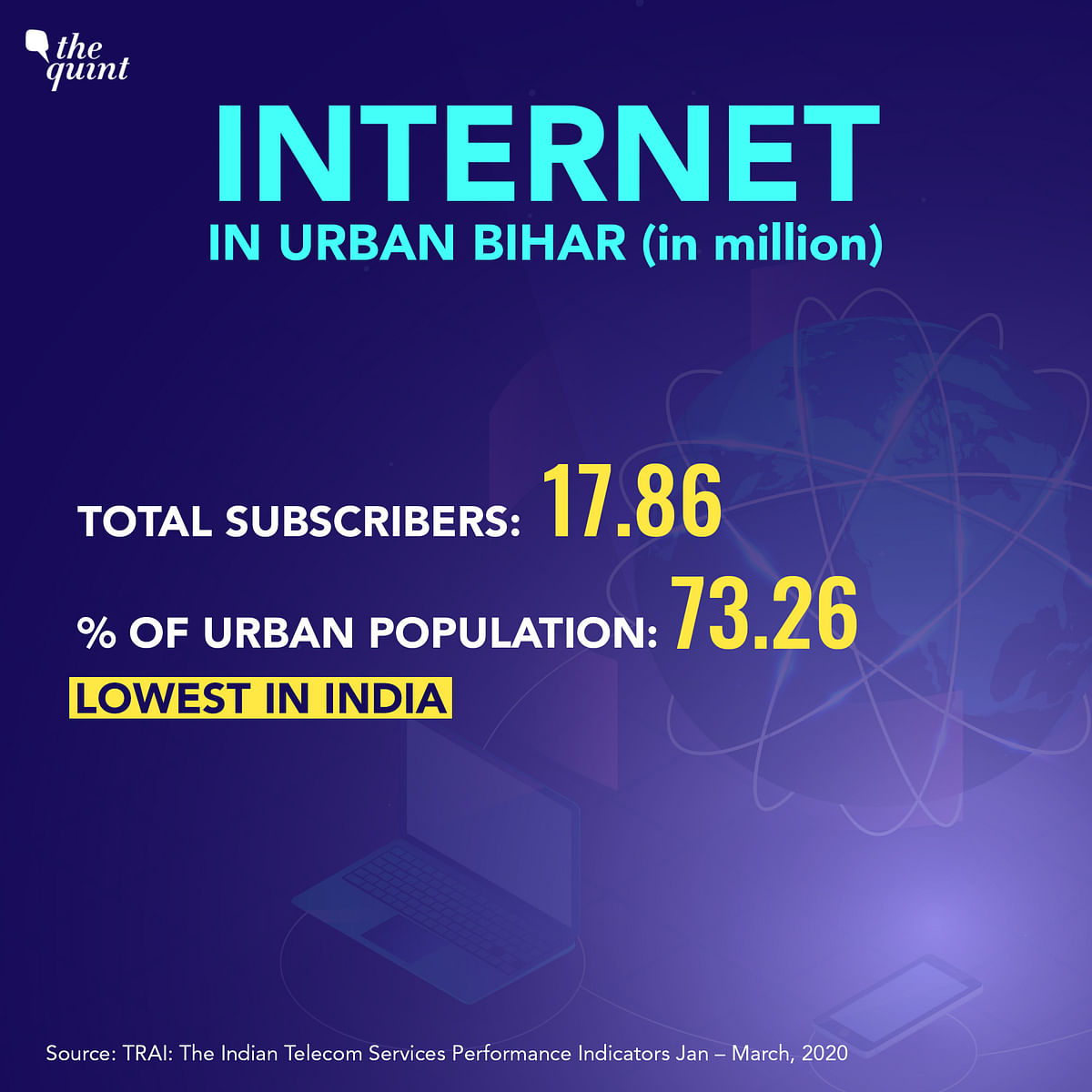 PM Narendra Modi inaugurated a project to connect all 45,945 villages of Bihar with optical fibre internet service.