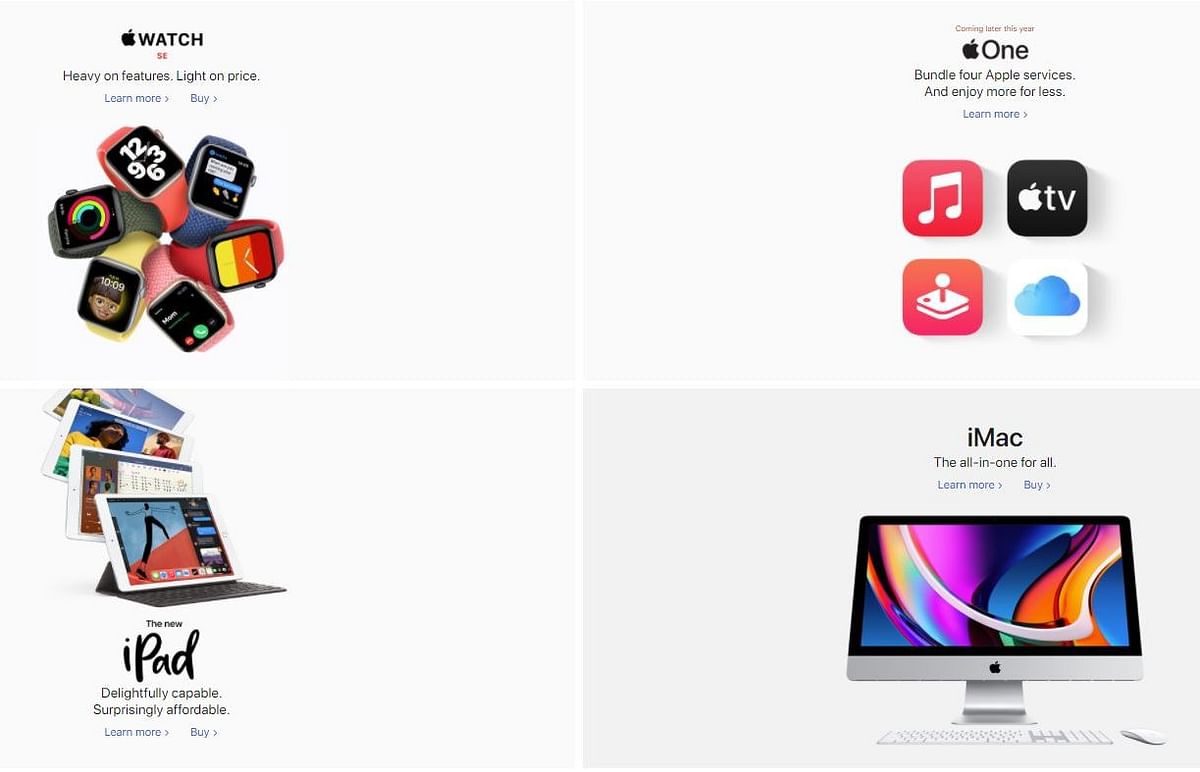Apart from the extensive portfolio of Apple products, the company also brings exclusive services to the platform.