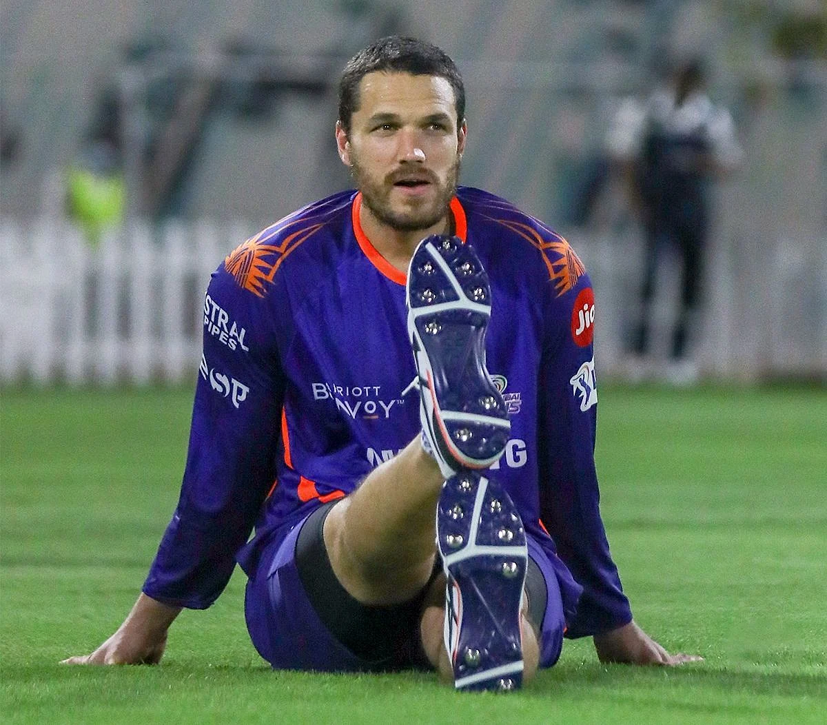 Nathan Coulter-Nile also packs a punch as a lower order batsman, striking the ball in the mid-130s.