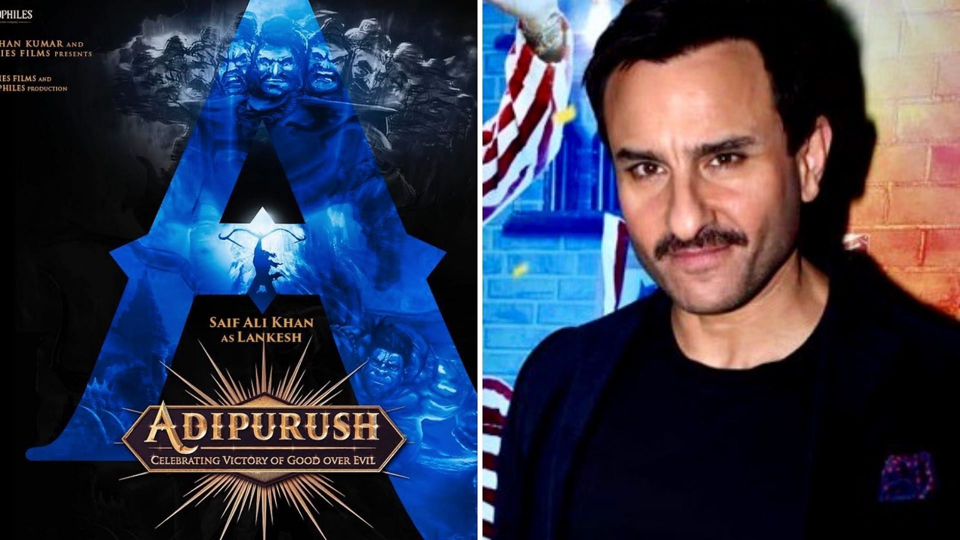Saif Ali Khan to play the antagonist in 'Adipurush', starring Prabhas.