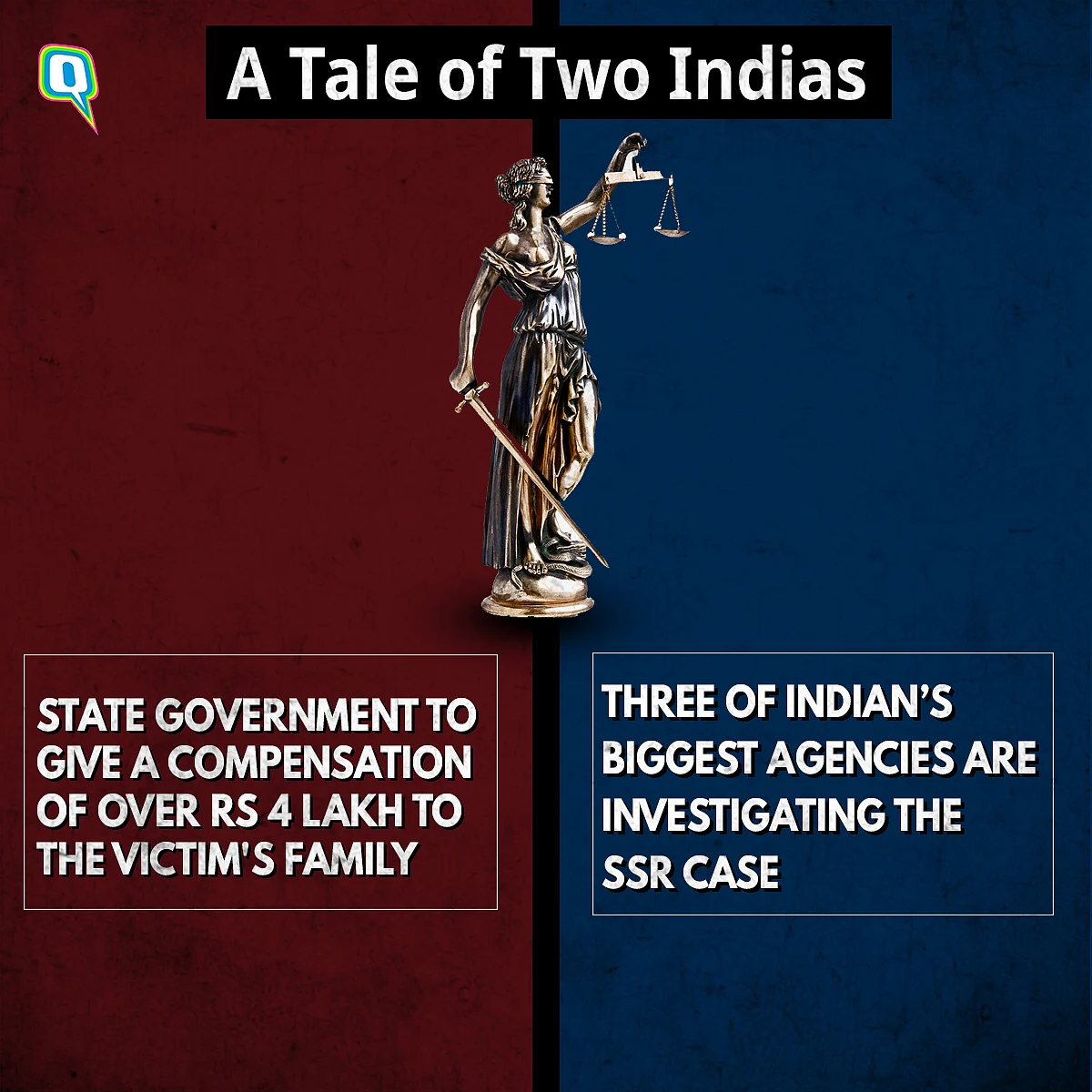 A Tale of Two Indias: Sushant vs Hathras Rape Victim's Death