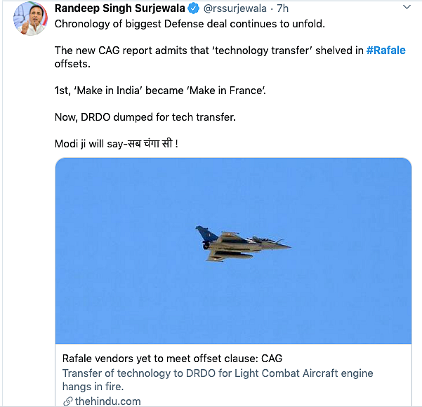 Rafale is Bad for India: Oppn as CAG Slams Jet Maker, Govt Policy