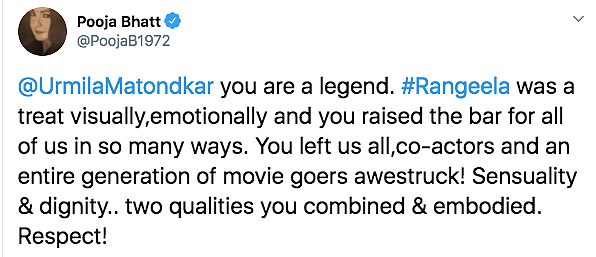 Twitter Supports Urmila, Calls Out Kangana For 'Porn Star' Remark