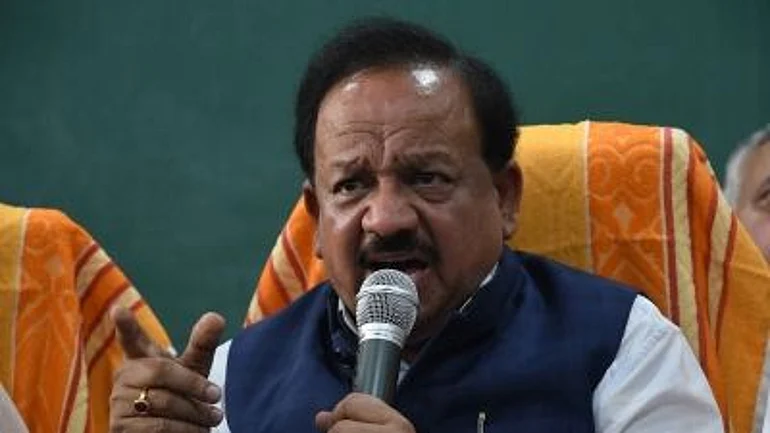 Minister of Earth Sciences Harsh Vardhan. 