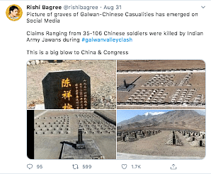 While one image of the Kangxiwa cemetery is from 2011, the other could be traced back to 2019.