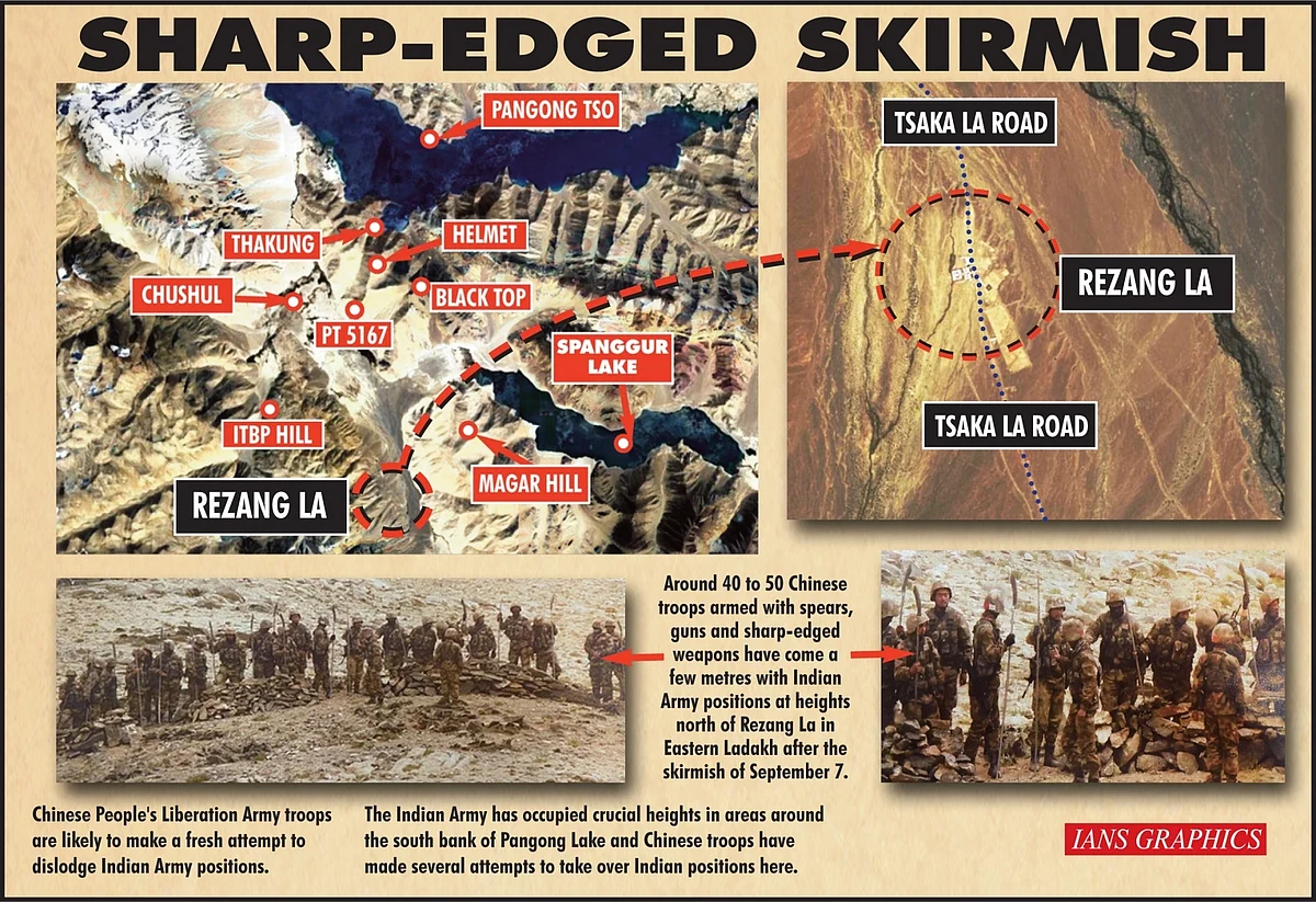 Chinese Troops with Spears, Guns Seen Near Indian Position at LAC