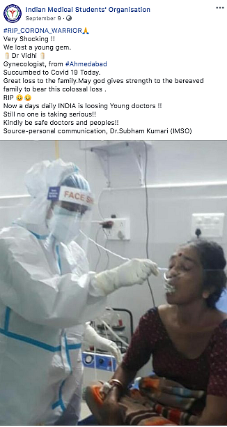 Actor’s Pic Shared as Doctor Who Succumbed to COVID-19 in Gujarat