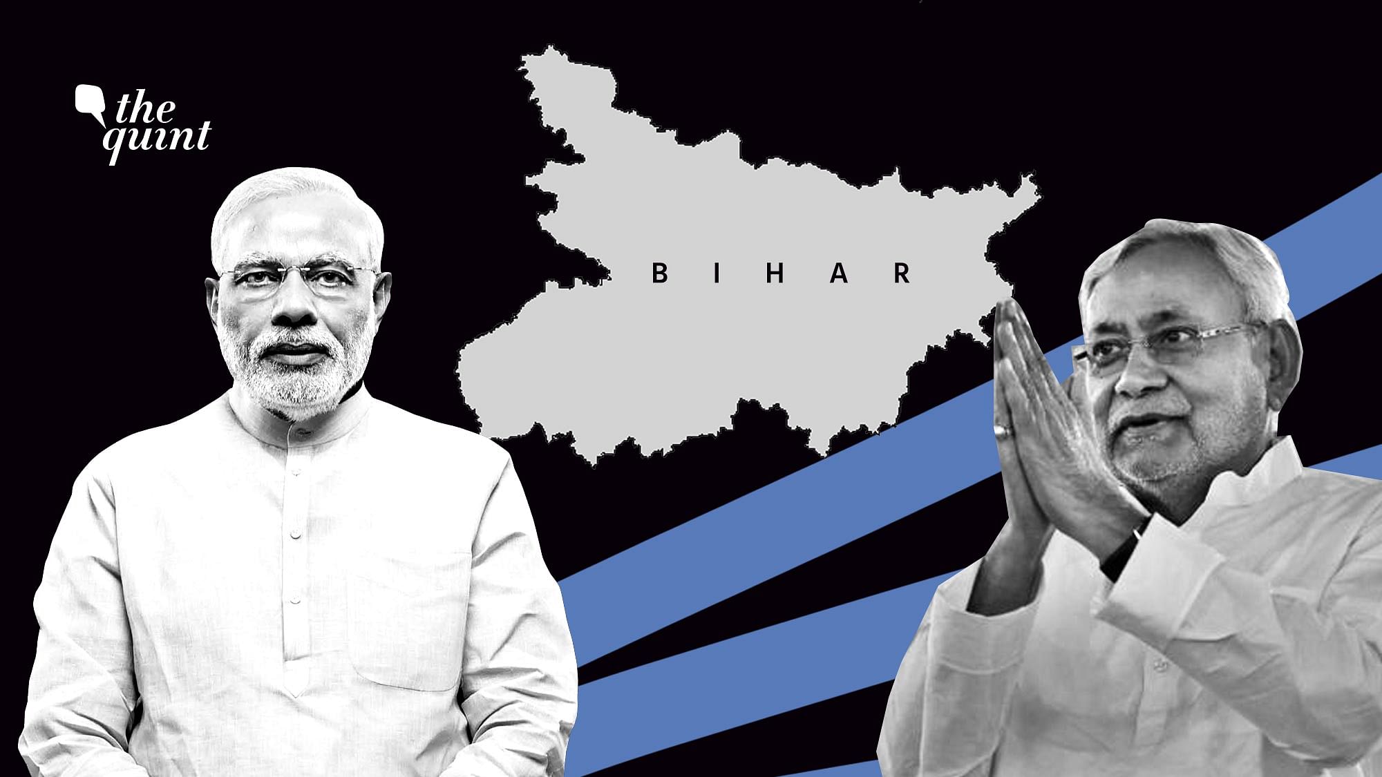 Image of PM Modi (L) and Nitish Kumar (R) used for representational purposes.