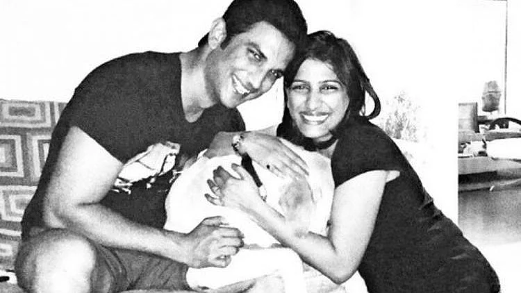 Sushant Singh Rajput with sister Priyanka Singh.