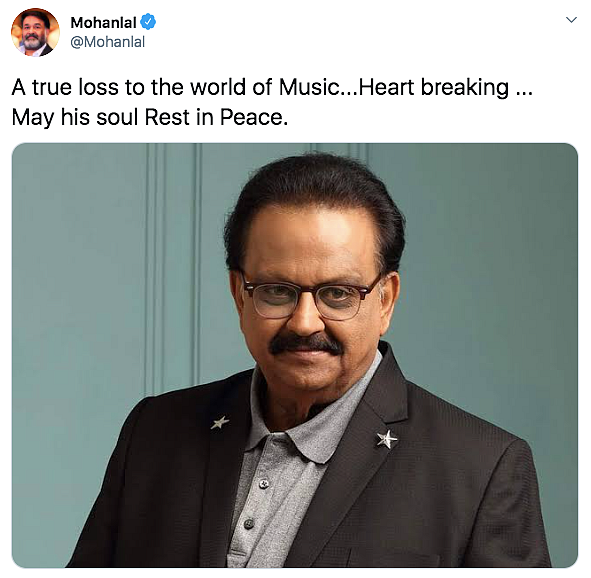 Rajinikanth, Salman, Others Mourn Demise of SP Balasubhramanyam